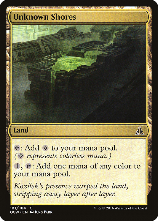 Unknown Shores (OGW-181) (Foil)
