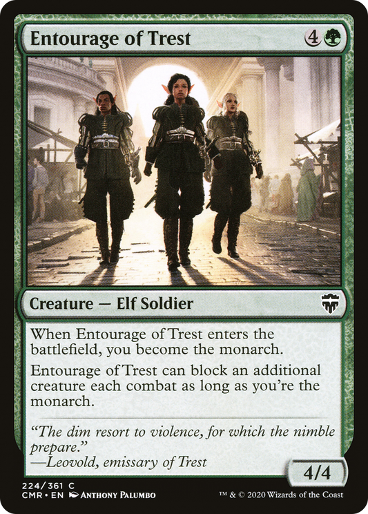 Entourage of Trest (CMR-224) (Foil)