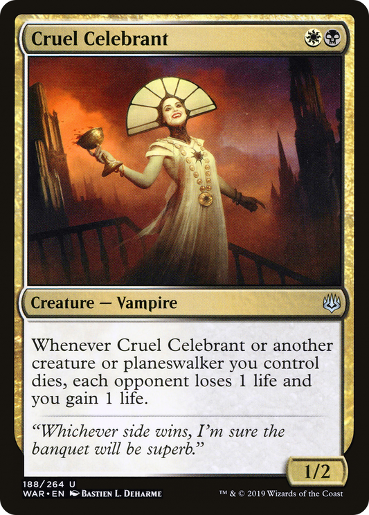 Cruel Celebrant (WAR-188)