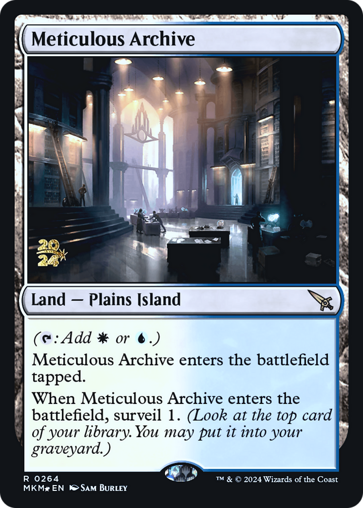 Meticulous Archive (PRE-264S) (Foil)