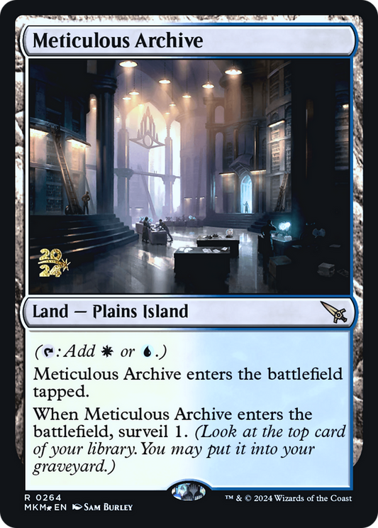 Meticulous Archive (PRE-264S) (Foil)
