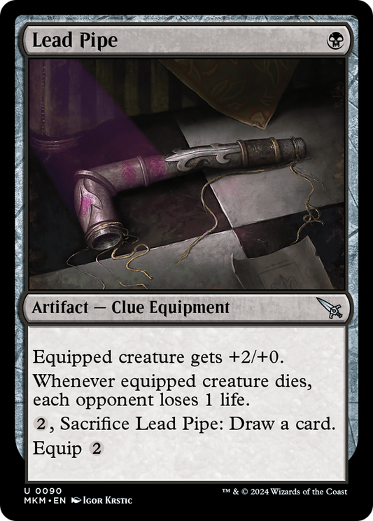 Lead Pipe (MKM-090) (Foil)
