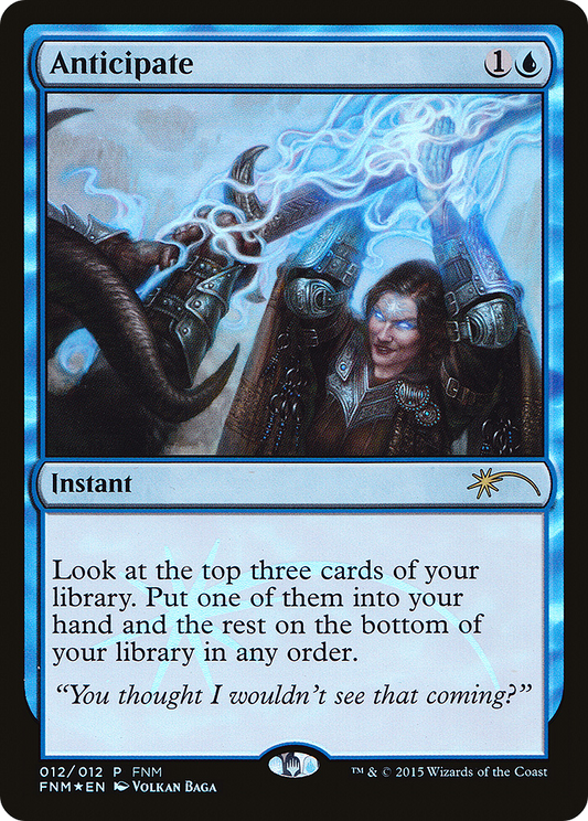 Anticipate (FNM-012) (Foil)
