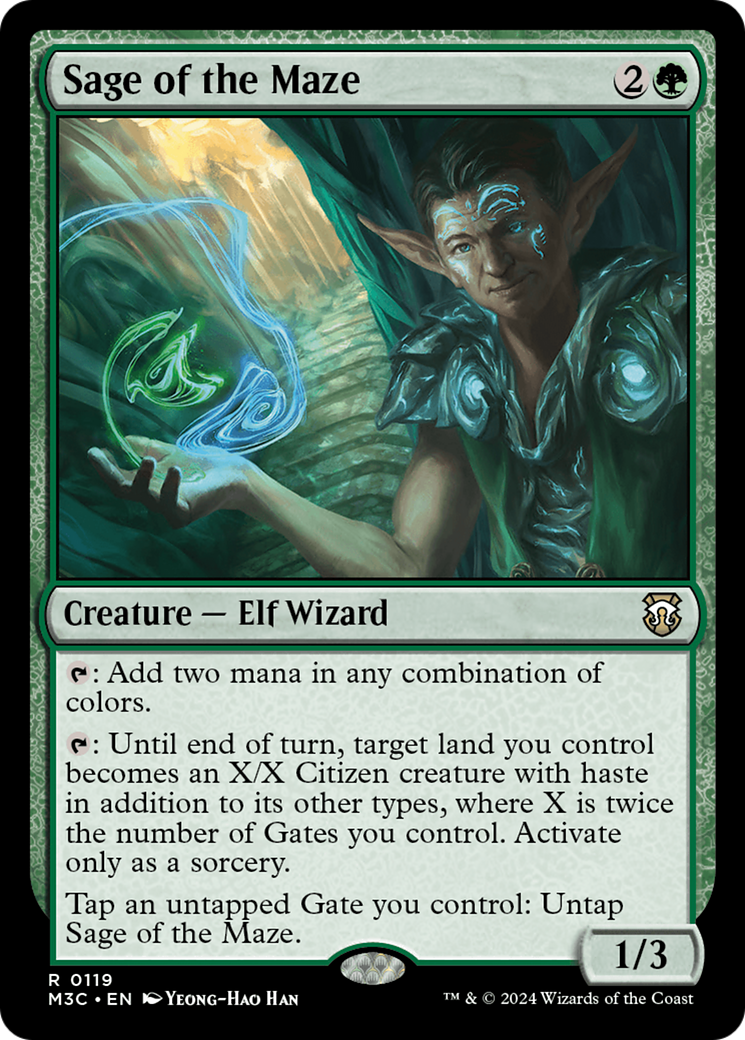 Sage of the Maze (M3C-119)