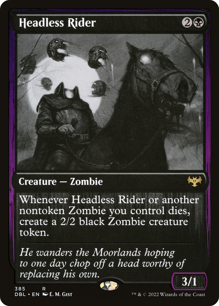 Headless Rider (DBL-385) (Foil)