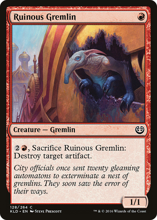 Ruinous Gremlin (KLD-128) (Foil)