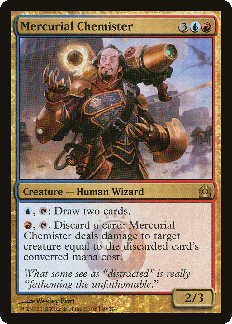 Mercurial Chemister (RTR-180) (Foil)