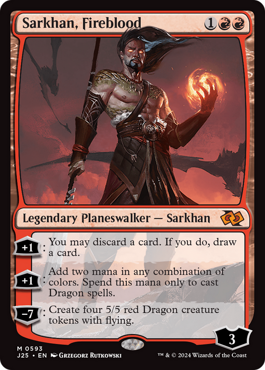Sarkhan, Fireblood (J25-593)
