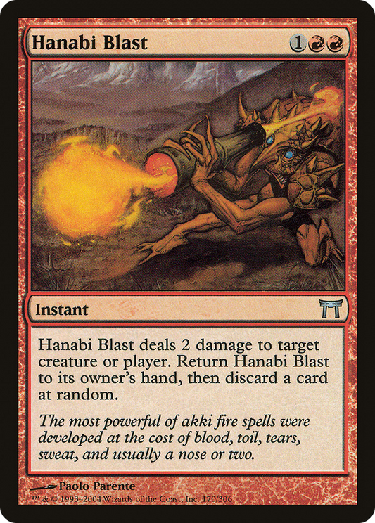 Hanabi Blast (CHK-170) (Foil)
