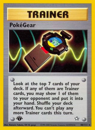 PokeGear (N1-088) (1st Edition)