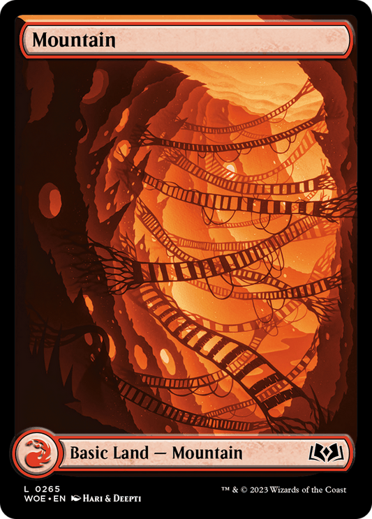 Mountain (WOE-265) (Full Art) (Foil)