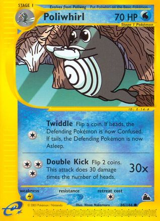 Poliwhirl (SK-088) (Reverse Holofoil)