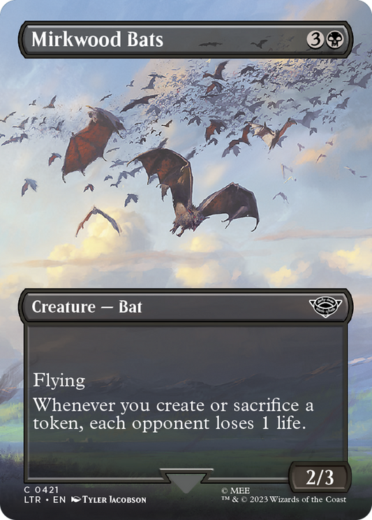 Mirkwood Bats (LTR-421) (Borderless) (Foil)