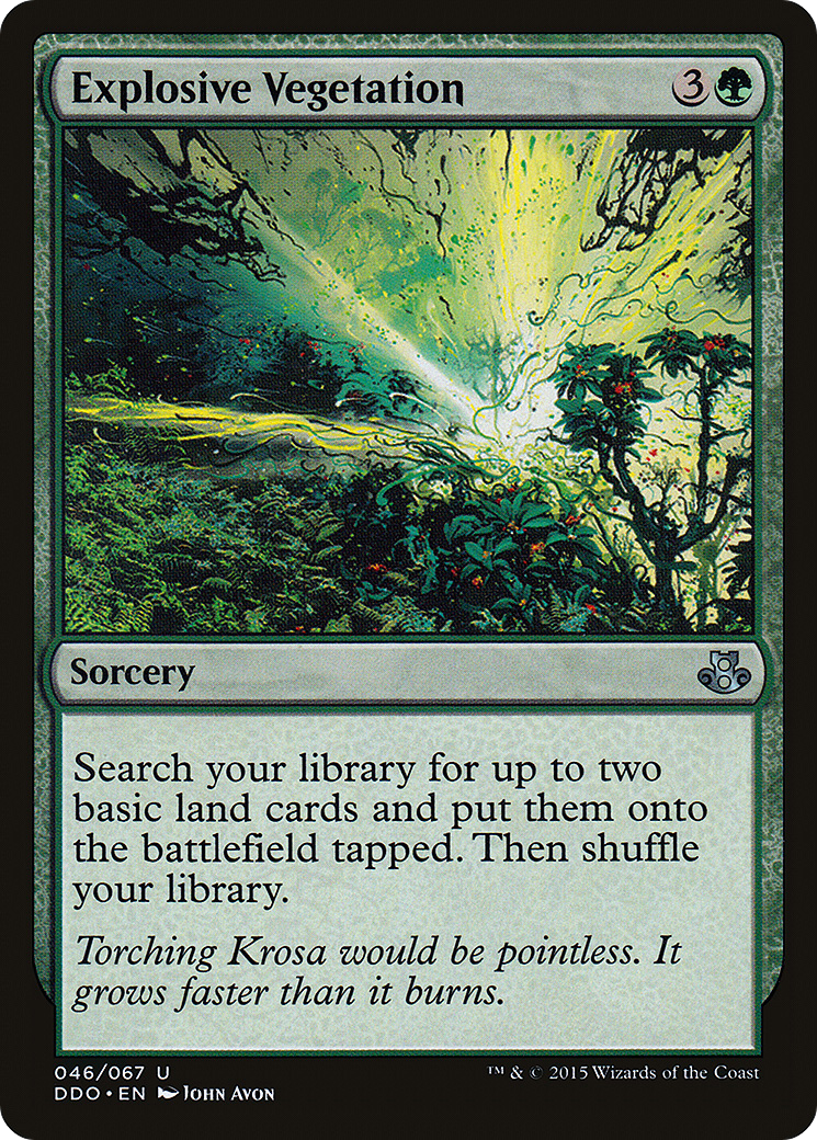 Explosive Vegetation (DDO-046)