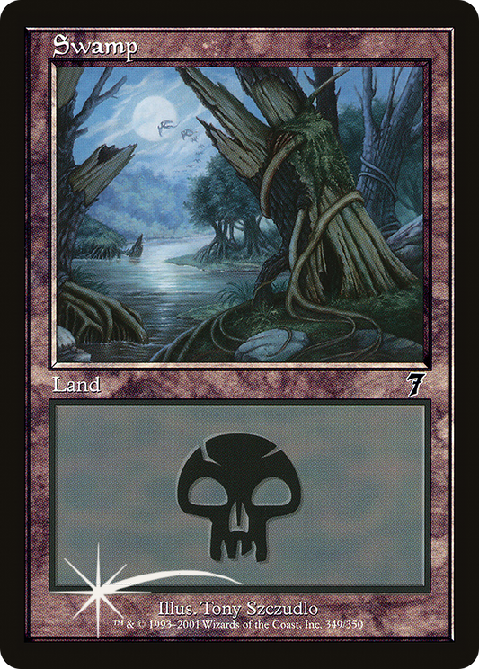 Swamp (7ED-349★) (Foil)