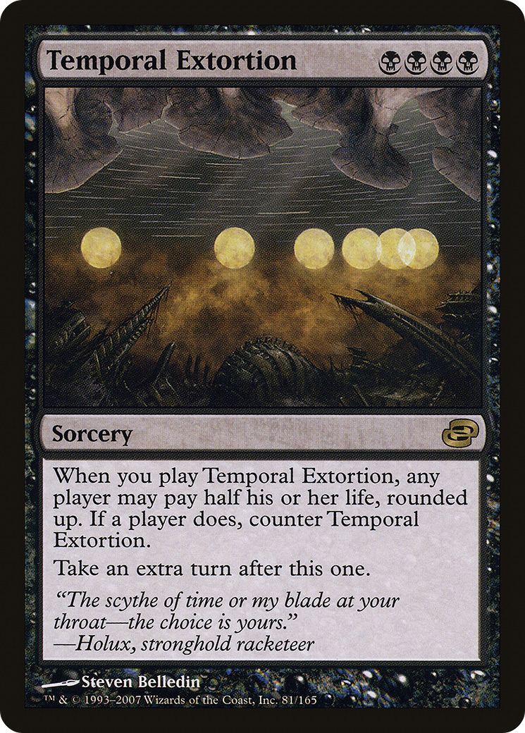 Temporal Extortion (PLC-081) (Foil)
