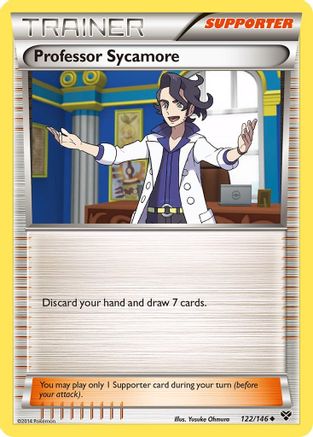 Professor Sycamore (XY-122) (Reverse Holofoil)