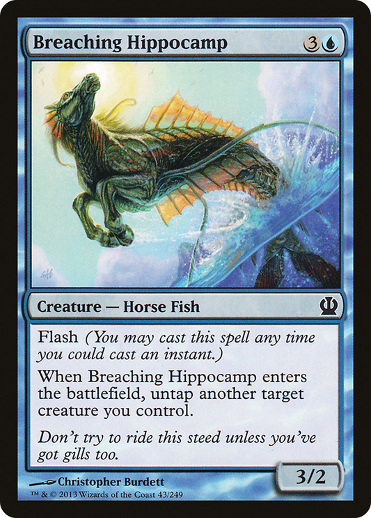 Breaching Hippocamp (THS-043) (Foil)