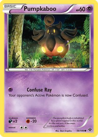 Pumpkaboo (XY-056) (Reverse Holofoil)