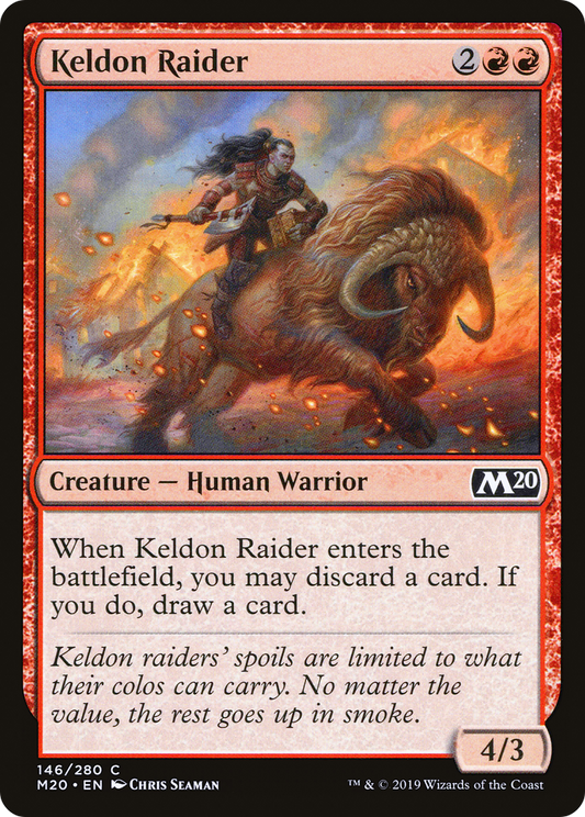 Keldon Raider (M20-146) (Foil)