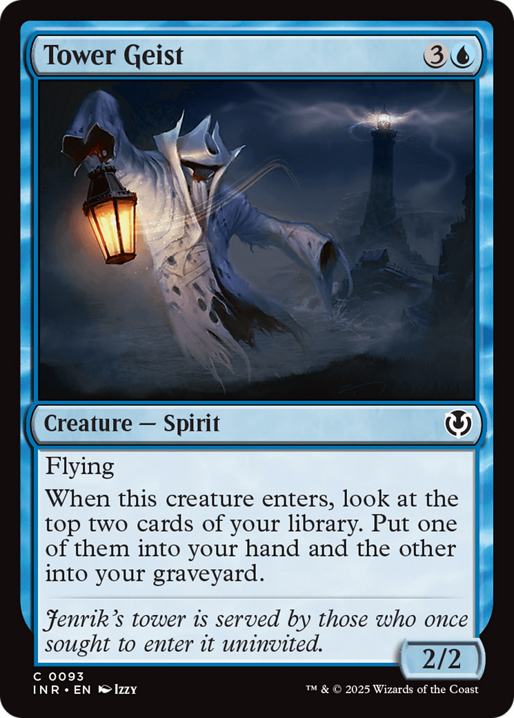 Tower Geist (INR-093) (Foil)