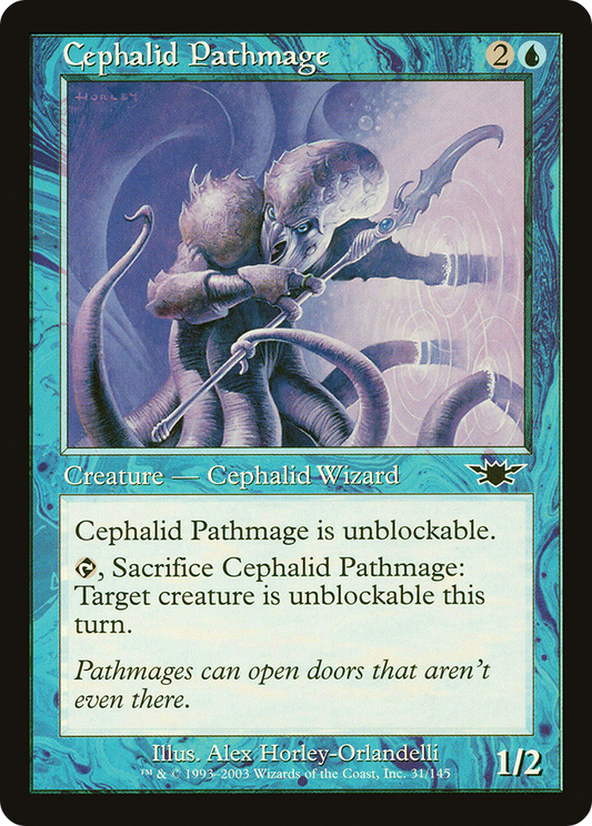 Cephalid Pathmage (LGN-031) (Foil)