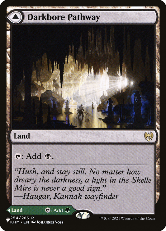 Darkbore Pathway // Slitherbore Pathway (LIST-KHM-254)