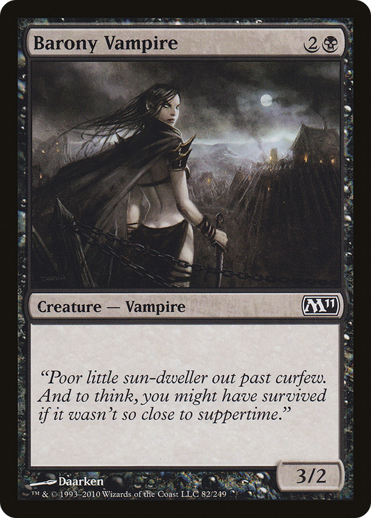 Barony Vampire (M11-082) (Foil)