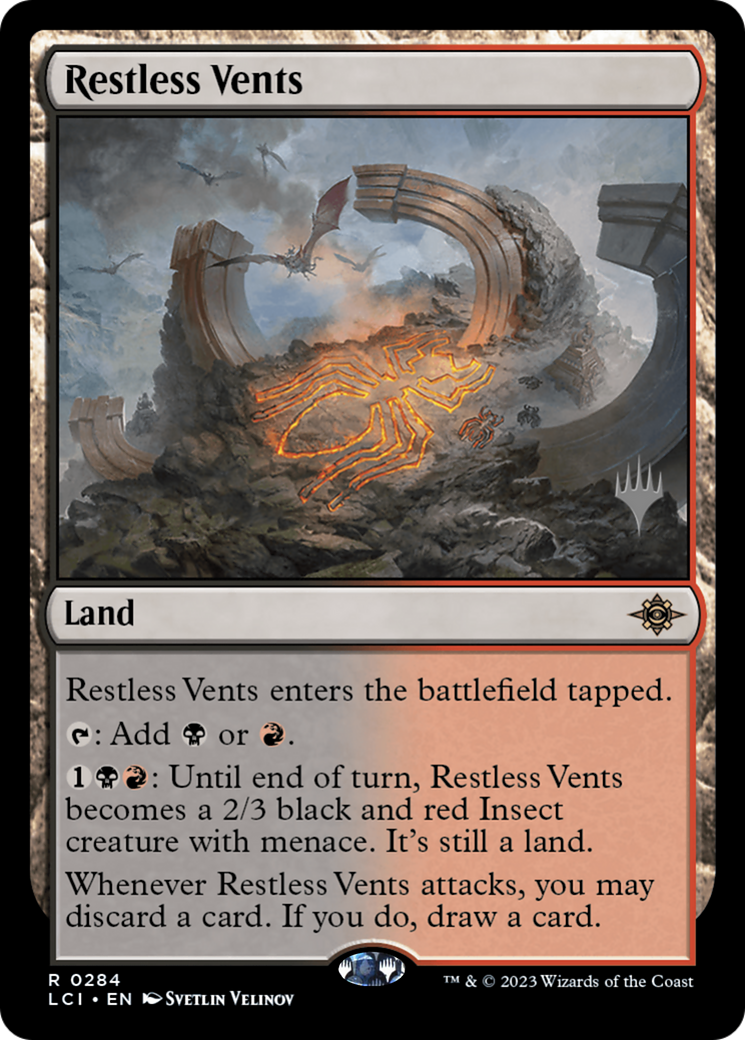 Restless Vents (PPLCI-284P) (Foil)