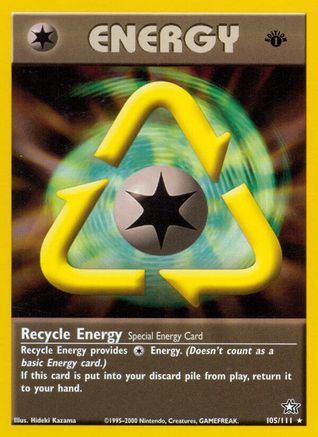 Recycle Energy (N1-105) (1st Edition)