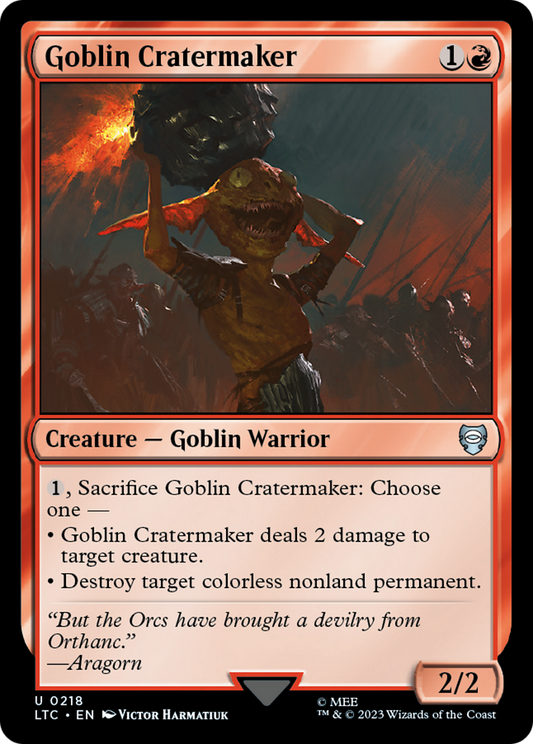 Goblin Cratermaker (LTC-218)
