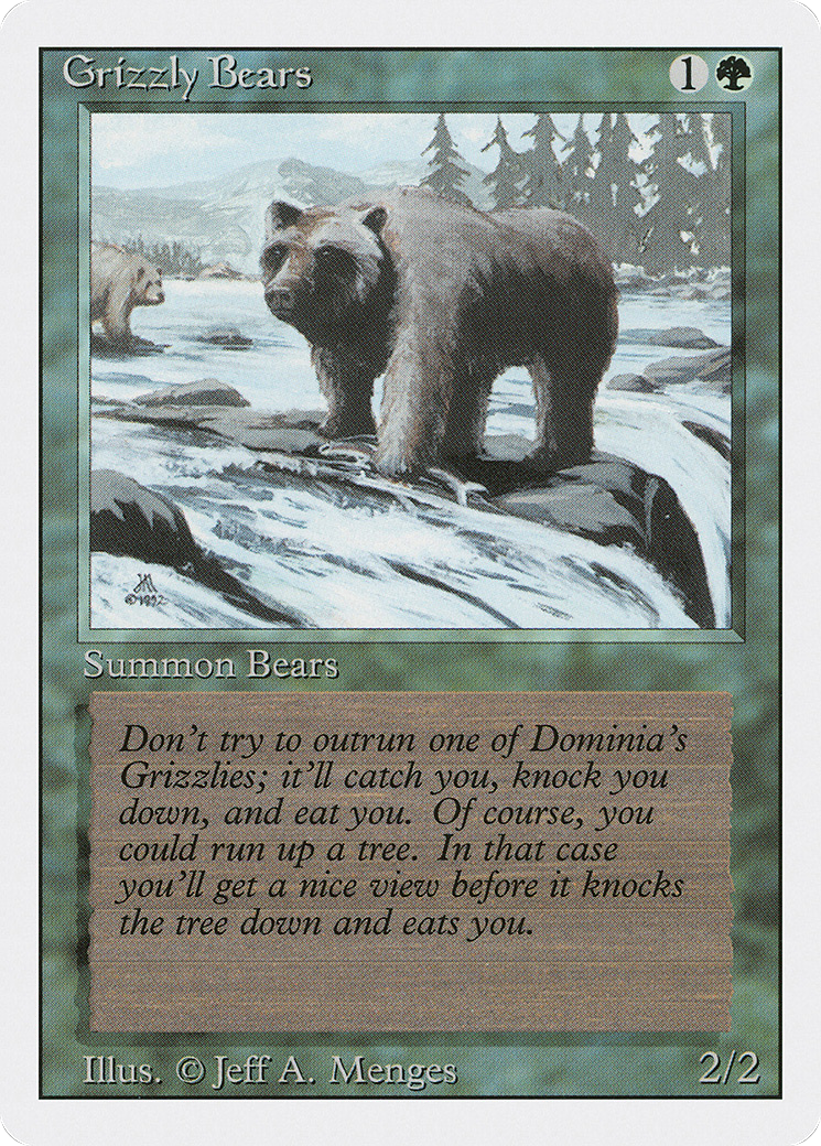 Grizzly Bears (3ED-201)