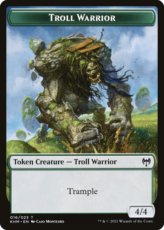 Troll Warrior Token (TKHM-016)