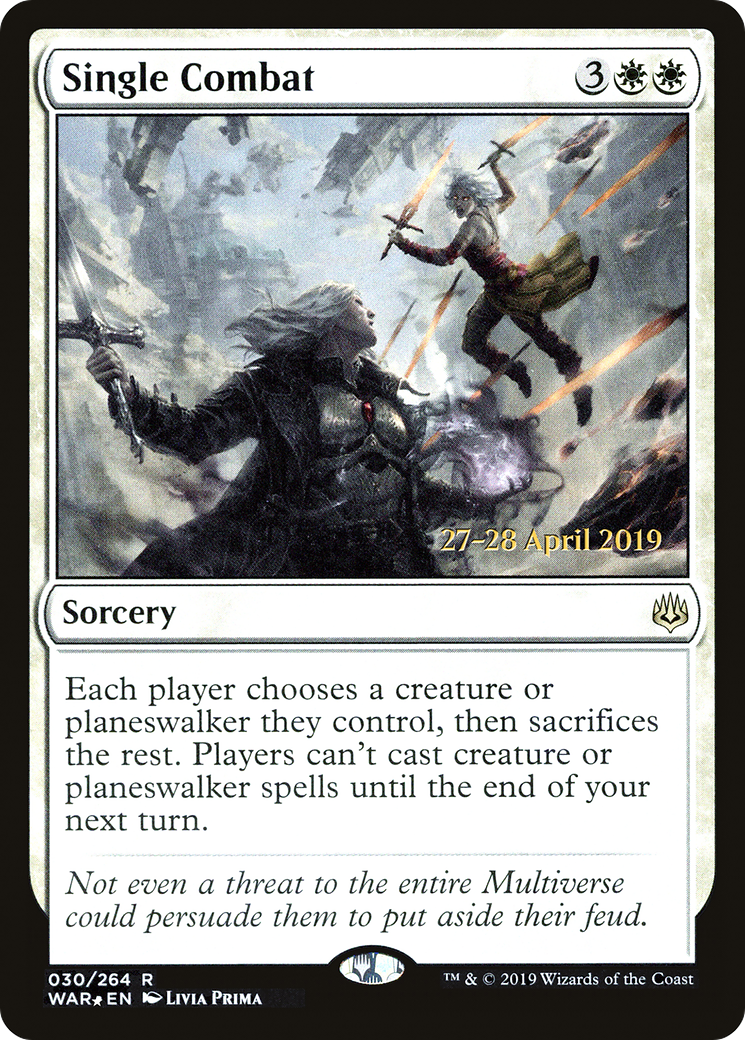 Single Combat (PRE-30S) (Foil)
