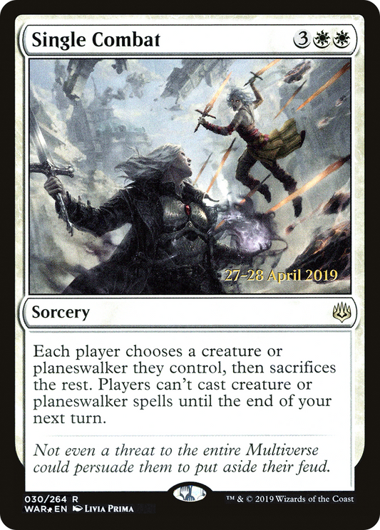 Single Combat (PRE-30S) (Foil)