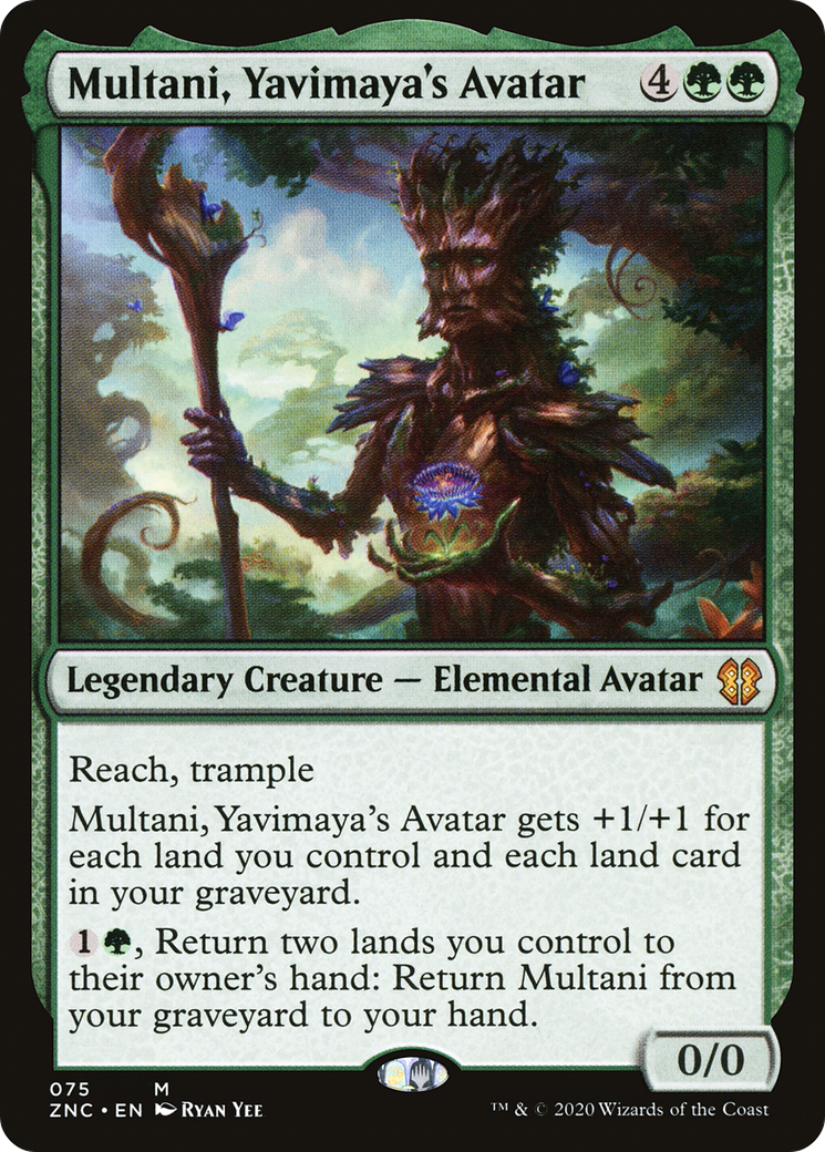 Multani, Yavimaya's Avatar (ZNC-075)