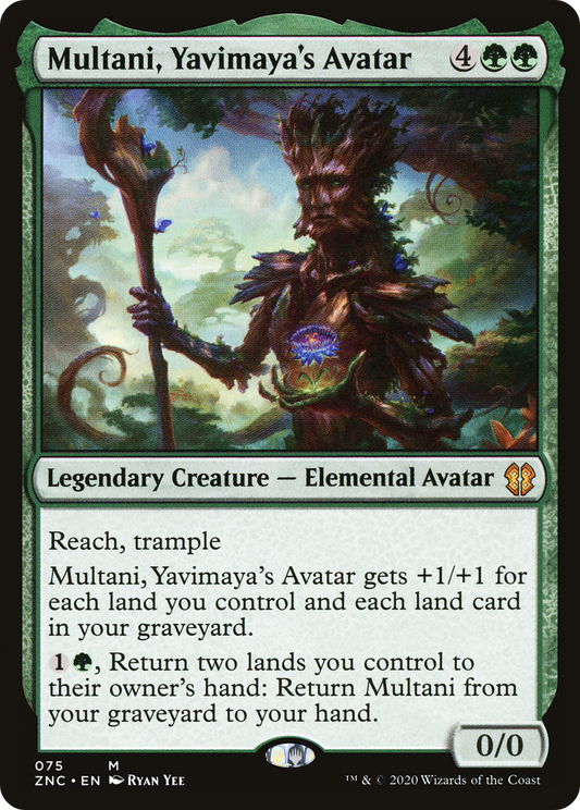 Multani, Yavimaya's Avatar (ZNC-075)