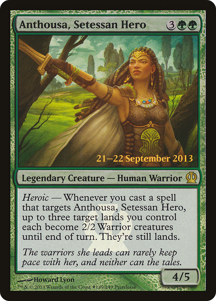 Anthousa, Setessan Hero (PRE-149★) (Foil)