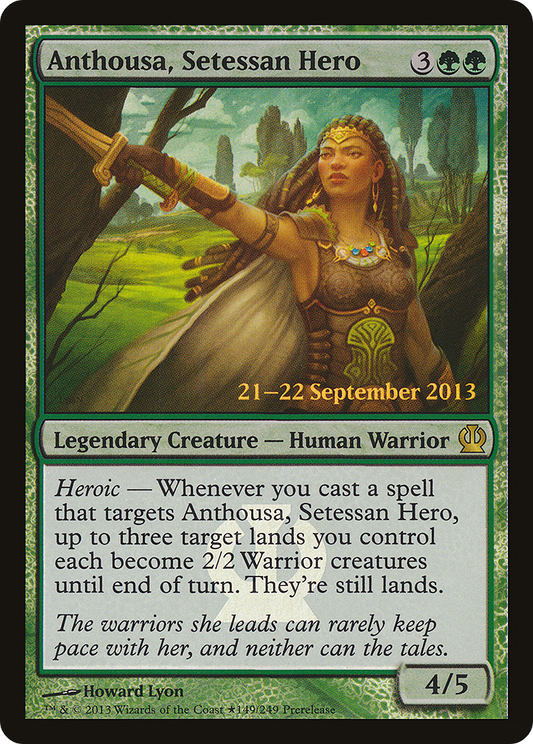 Anthousa, Setessan Hero (PRE-149★) (Foil)