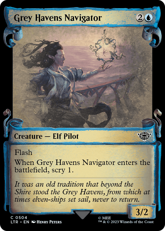 Grey Havens Navigator (LTR-504) (Showcase) (Scroll)