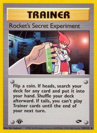Rocket's Secret Experiment (G2-120) (1st Edition)