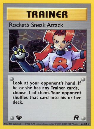 Rocket's Sneak Attack (72) (TR-072) (1st Edition)