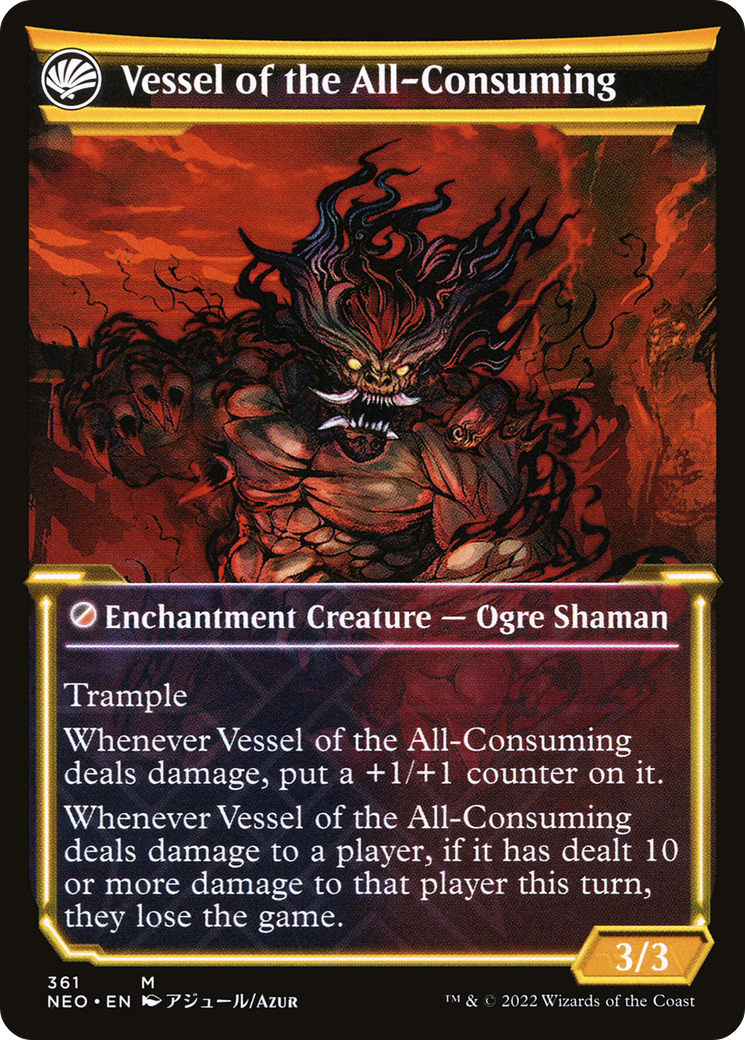 Hidetsugu Consumes All // Vessel of the All-Consuming (NEO-361) (Showcase)