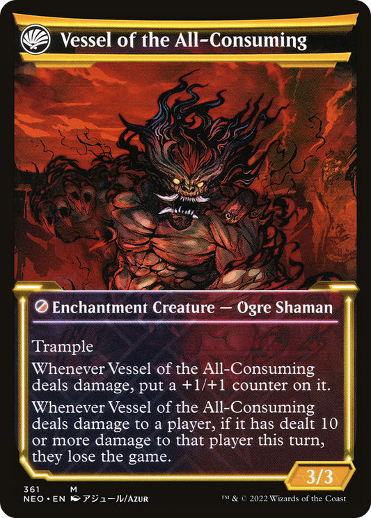 Hidetsugu Consumes All // Vessel of the All-Consuming (NEO-361) (Showcase)