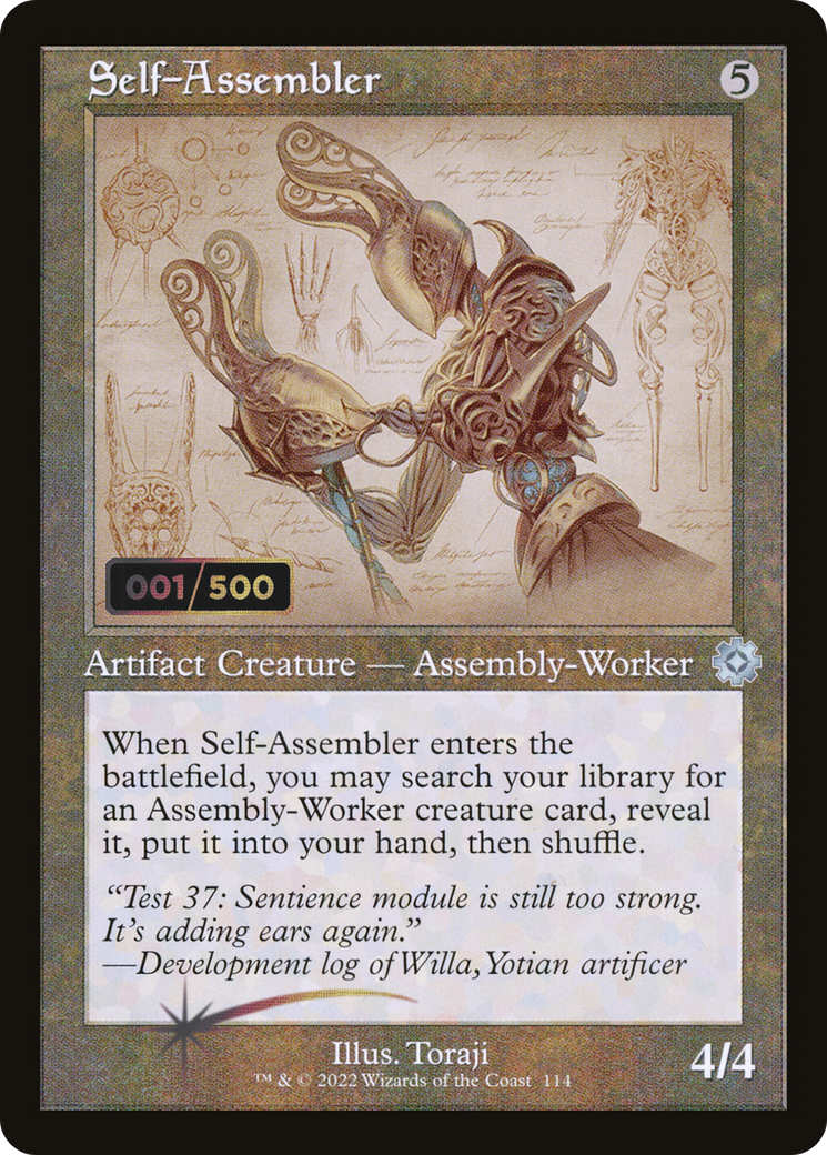 Self-Assembler (BRR-114Z) (Foil) (Serialized)