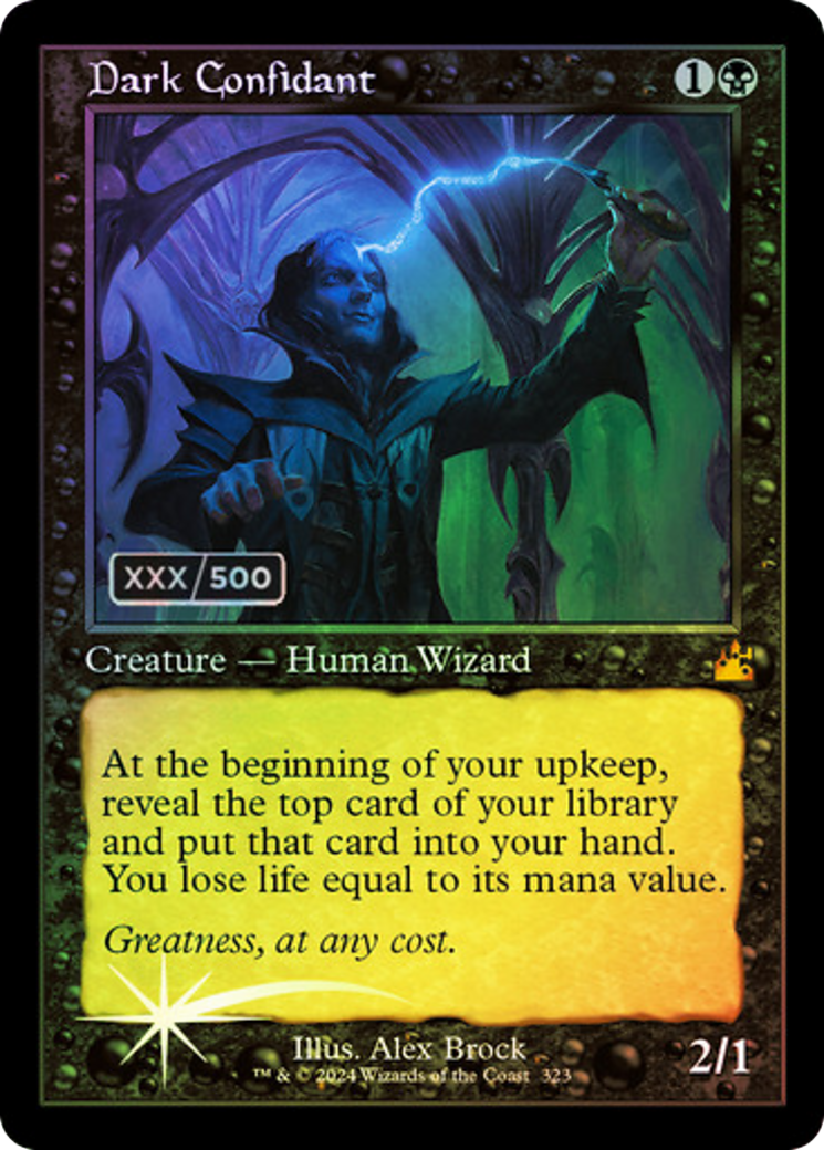 Dark Confidant (RVR-323Z) (Foil) (Serialized)