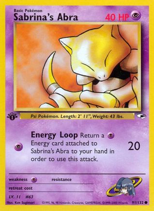 Sabrina's Abra (G1-091) (Unlimited)
