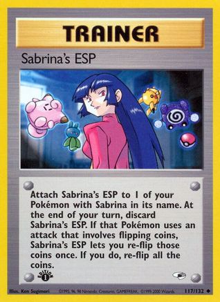Sabrina's ESP (G1-117) (1st Edition)