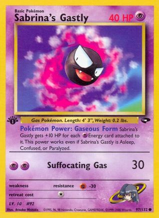Sabrina's Gastly (97) (G2-097) (Unlimited)