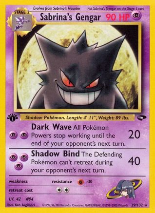 Sabrina's Gengar (G2-029) (Unlimited)